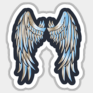 Skychrome Angel Wings Sticker